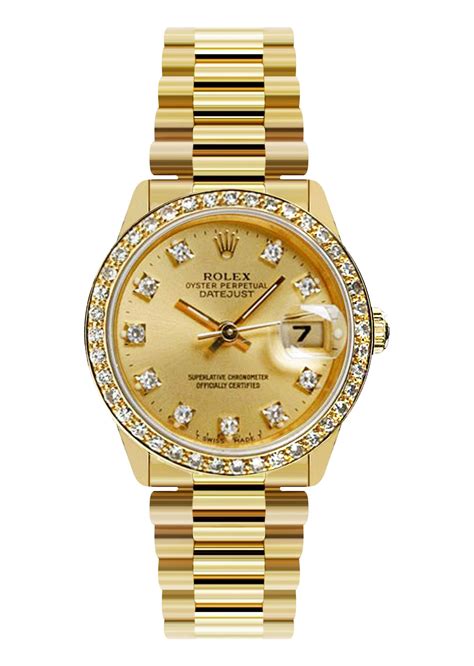 gold women's rolex watch price